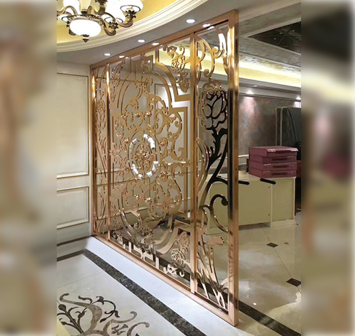 不鏽鋼屏風隔斷 不鏽鋼屏(píng)風隔斷